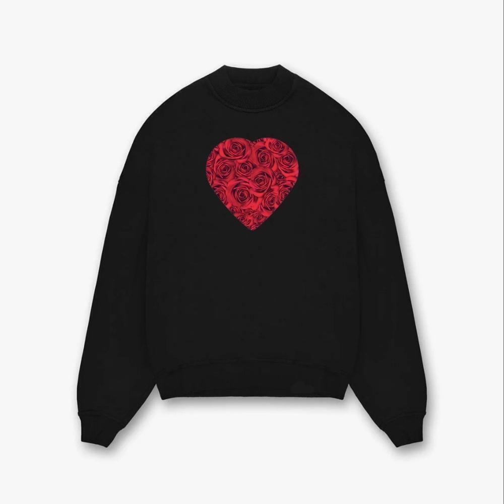 Flower Heart Sweatshirt Unisex Shirt